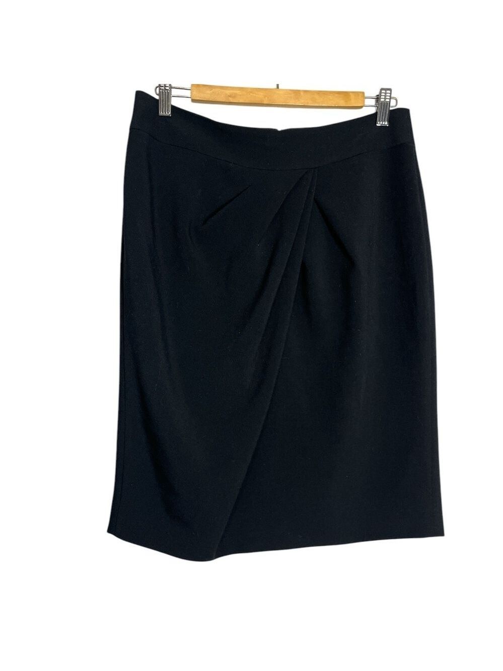Banana Republic Asymmetrical Pleated Pencil Skirt, size 8